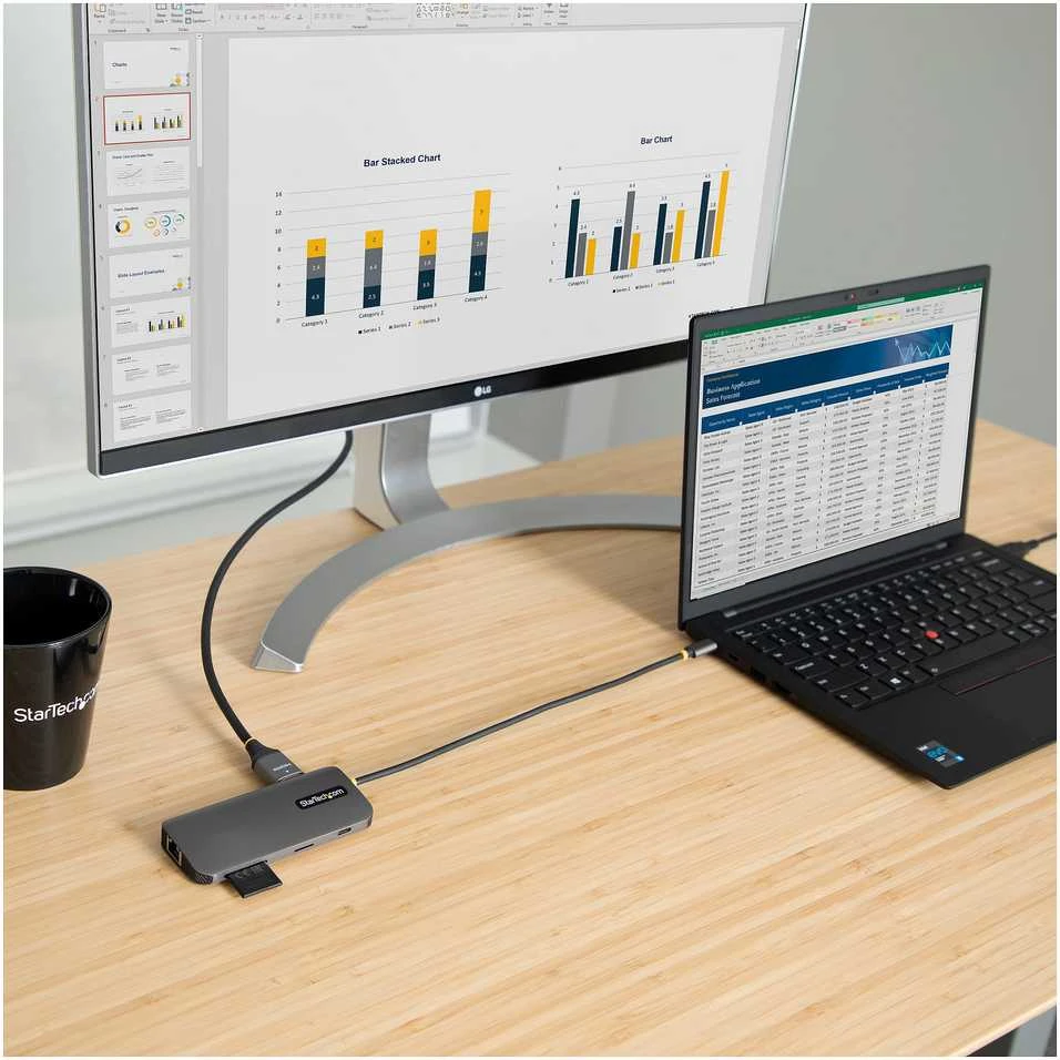 StarTech USB-C stotis / replikatorius (115B-USBC-MULTIPORT)