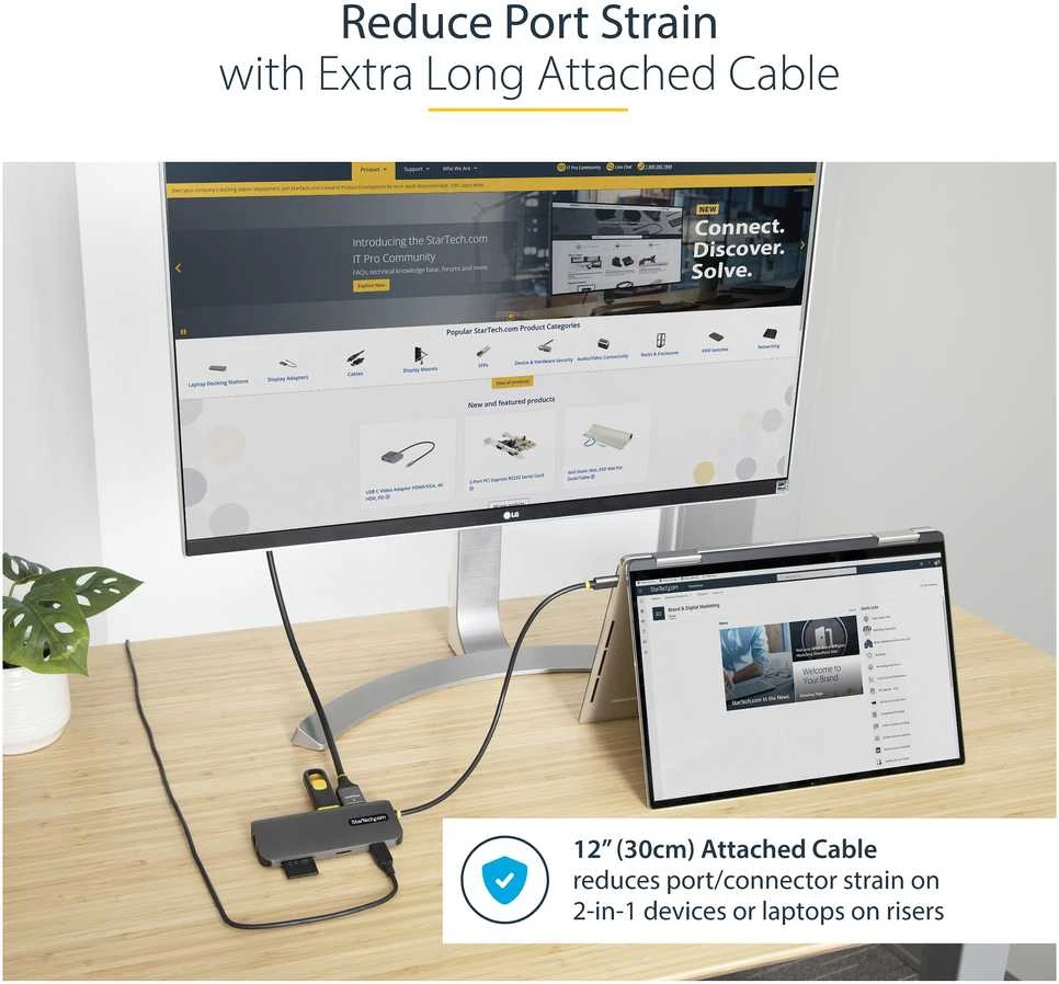 StarTech USB-C stotis / replikatorius (115B-USBC-MULTIPORT)