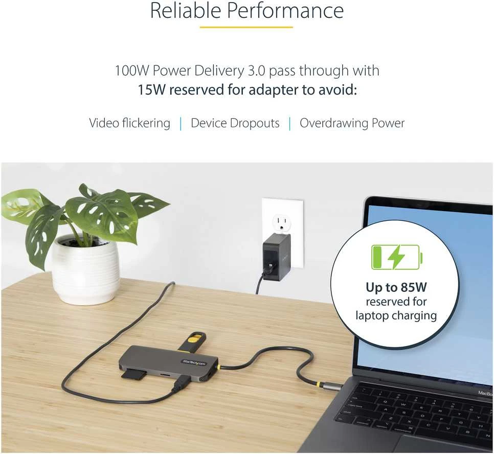 StarTech USB-C stotis / replikatorius (115B-USBC-MULTIPORT)