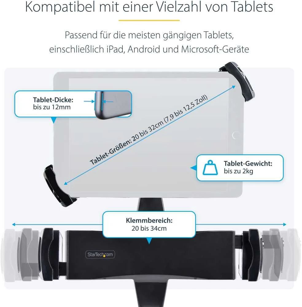 StarTech VESA MOUNT ADAPTER FOR TABLETS/.