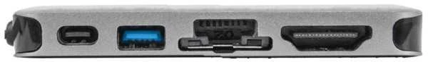 TARGUS USB-C VIENO VIDEO 4K HDMI / VGA DOKAS, W\ 100 W POWER PASS