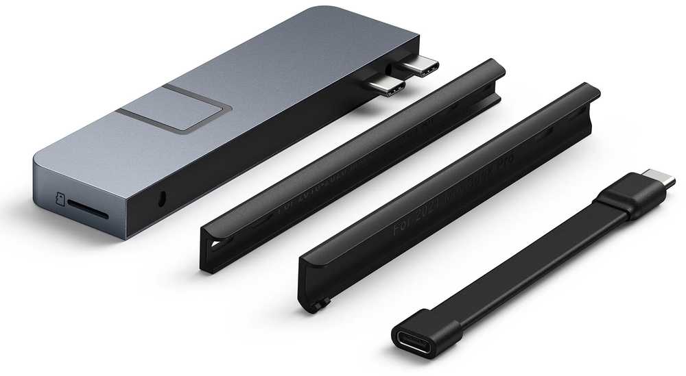 Targus Hiper | „HyperDrive Dual USB-C TB“ suderinamas „7-in-2“ šakotuvas su universaliu USB-C išoriniu adapteriu, skirtu „MacBook Air“ / „Pro“ 2016–2020 m. Ethernet LAN (RJ-45) jungtys 1 | HDMI jungtys kiekis 1