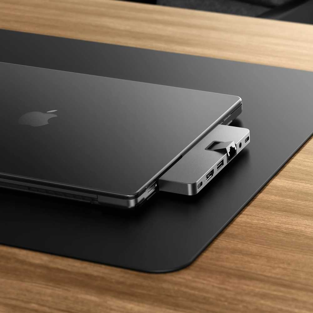 Targus Hiper | „HyperDrive Dual USB-C TB“ suderinamas „7-in-2“ šakotuvas su universaliu USB-C išoriniu adapteriu, skirtu „MacBook Air“ / „Pro“ 2016–2020 m. Ethernet LAN (RJ-45) jungtys 1 | HDMI jungtys kiekis 1