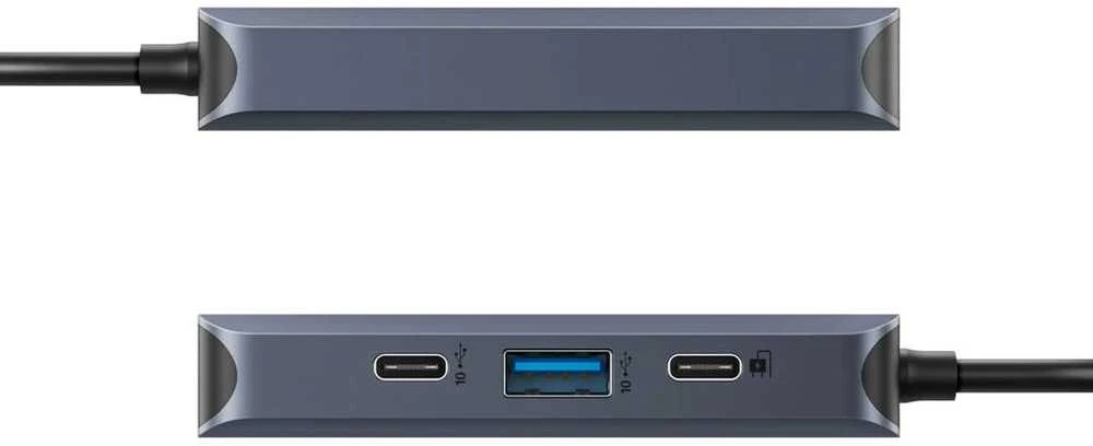 Hiper | HyperDrive Next 4 prievadų USB-C šakotuvas | HD4001GL | HDMI jungtys kiekis 1