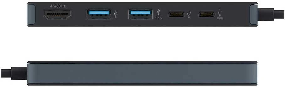 „Hyper HyperDrive Flex“ 5 prievadų USB-C šakotuvas | HD4101BKGL | HDMI jungtys kiekis: 1