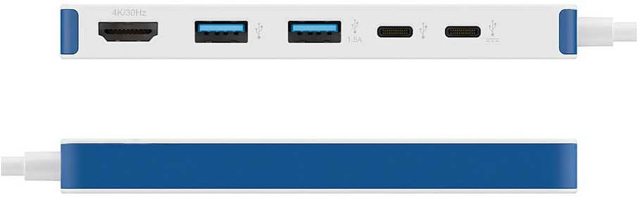 Targus „Hyper HyperDrive Flex“ 5 prievadų USB-C šakotuvas | HD4101BUGL | HDMI jungtys kiekis: 1