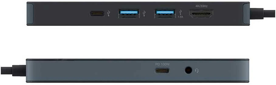 Targus „Hyper HyperDrive Flex“ 8 prievadų USB-C šakotuvas, Juodas | HD4102BKGL | HDMI jungtys kiekis: 1