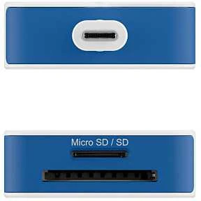Hyper HyperDrive Flex 8 Port USB-C Hub, Baltas/Mėlyna | HD4102BUGL | HDMI jungtys quantity 1