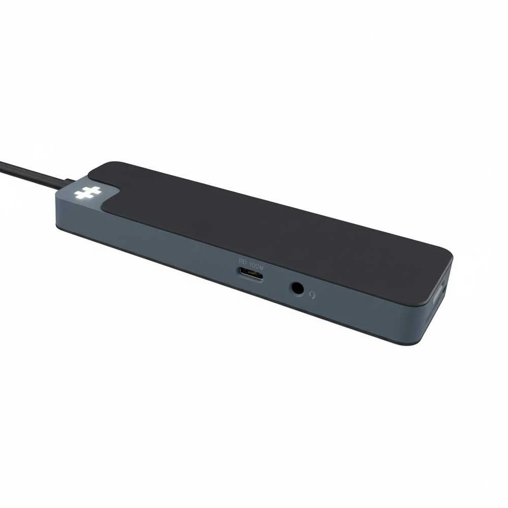 HyperDrive Flex USB-C šakotuvas su PD 100W jungtimi