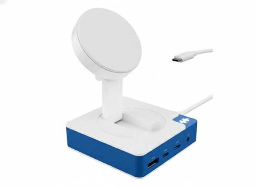 Targus Flex MagCharge stotelė su mėlynu korpusu