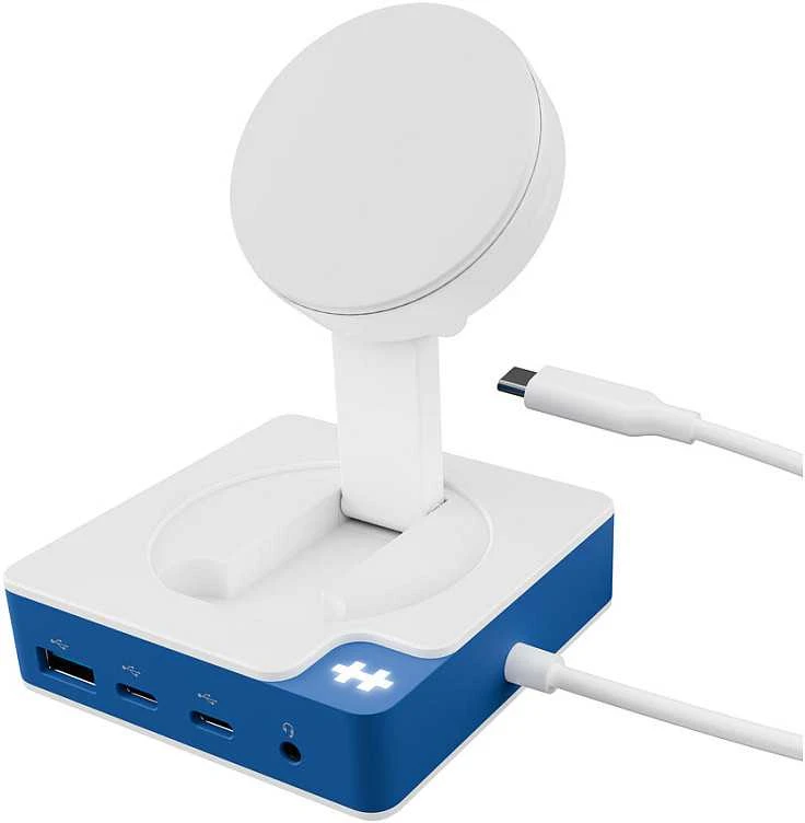 Targus „Hyper HyperDrive Flex MagCharge“ USB-C šakotuvas, Baltas/Mėlyna | HD8100BUGL | HDMI jungtys kiekis: 1