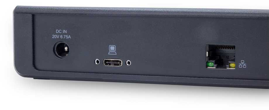 Šakotuvas „Wortmann AG Terra Mobile 800“ USB-C/A stotis / replikatorius (1480374)
