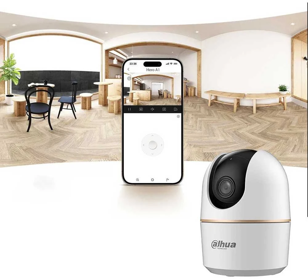 Dahua Technology DH-H3A apsaugos stebėjimo kamera Skliautas IP apsaugos kamera Vidaus 2304 x 1296 pikseliai Lubos / siena