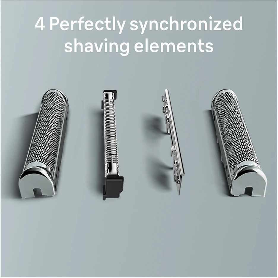 Braun Series 8 8567cc Skustuvas Apkarpymo mašinėlė Juoda, Sidabras