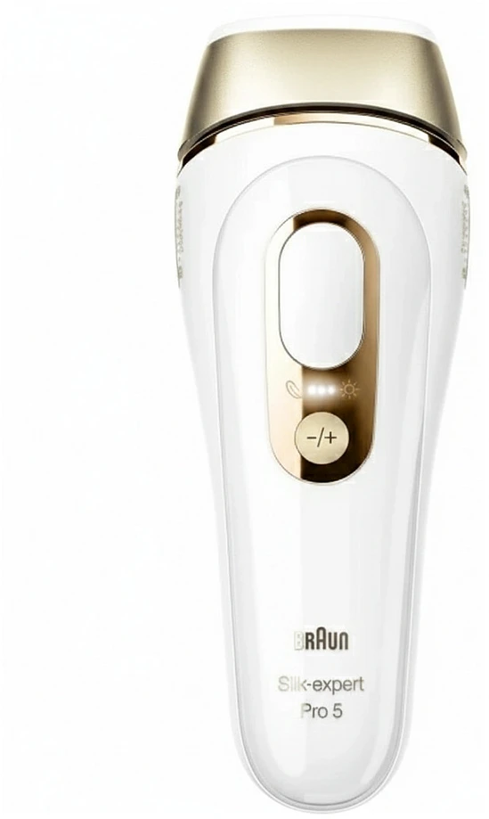 Braun Silk-expert Pro Silk·expert Pro 5 PL5140 Intensyvaus pulso šviesa (IPL) Auksas, Balta
