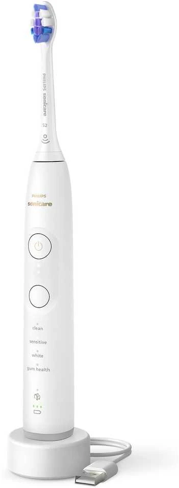 Elektriniai dantų šepetėliai Philips Sonicare 7100 HX7429/02, 2 vnt., juodas ir baltas