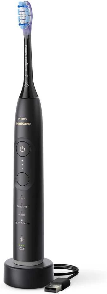 Elektriniai dantų šepetėliai Philips Sonicare 7100 HX7429/02, 2 vnt., juodas ir baltas