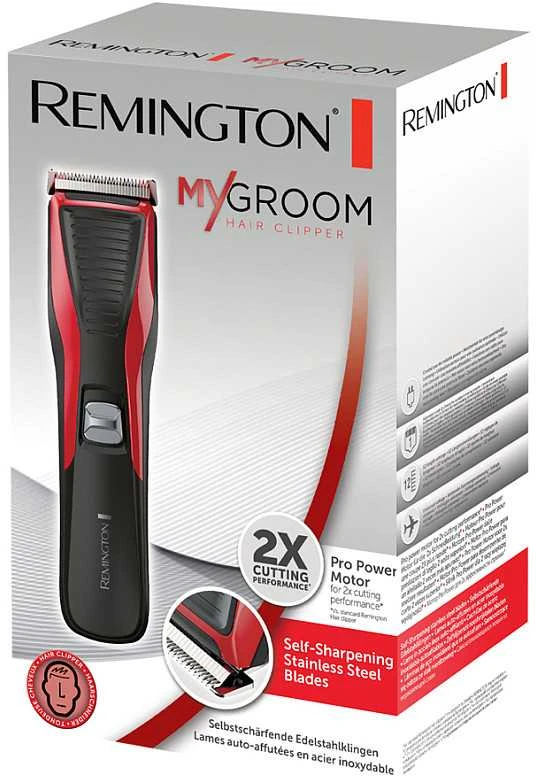 Remington Hair clipper HC5100 Juoda, Raudona