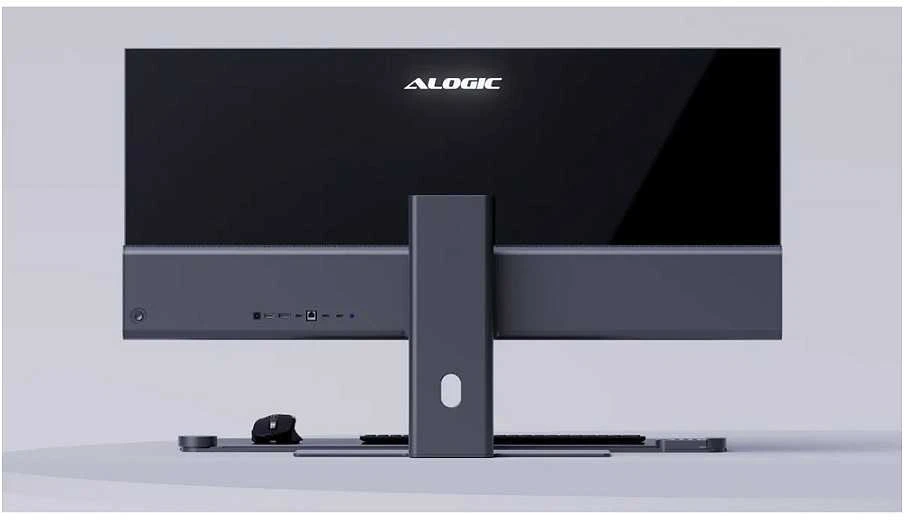 Monitorius Alogic EDGE 40" Ultrawide WQHD LCD su 65W PD Kosminė pilka