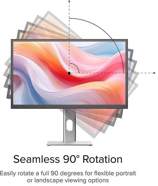 „ALOGIC Clarity Pro 27“ UHD 4K monitorius su 65 W raiška ir internetine kamera