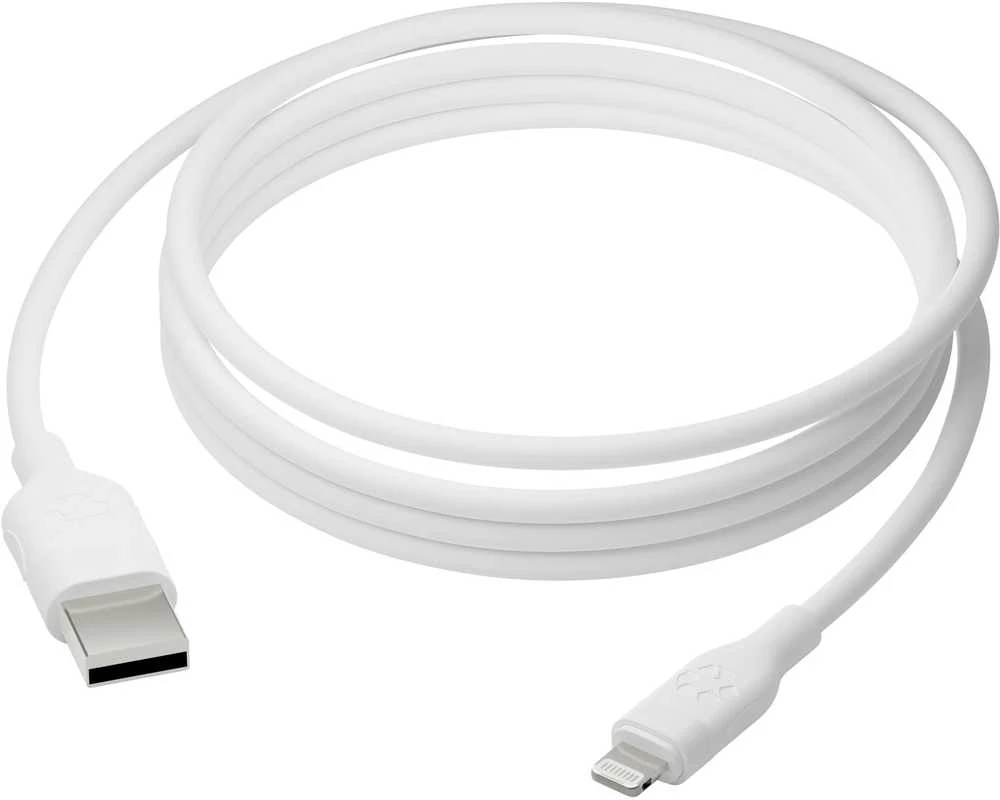 dbramante1928 - Įkrovimo - Laidas - USB-A į MFI Lightning, TPE, 1.2m - Baltas