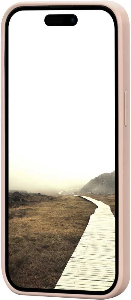 Dėklas dbramante dbramante1928 Greenland - iPhone 15 - Rožinė sand, Cover, Apple, iPhone 15, Rožinė