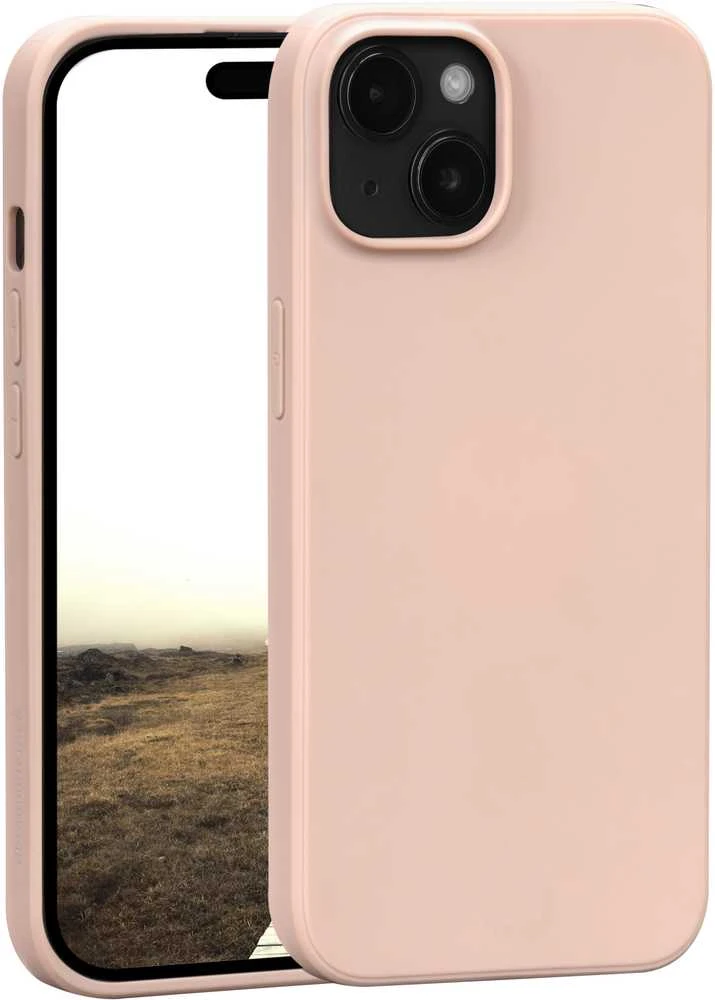 Dėklas dbramante dbramante1928 Greenland - iPhone 15 - Rožinė sand, Cover, Apple, iPhone 15, Rožinė