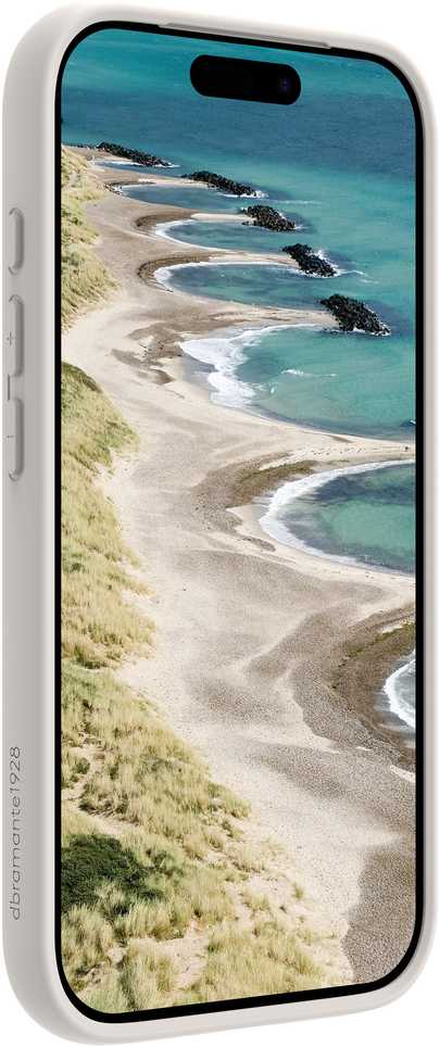 Dėklas dbramante D Bramante Grenen MS - iPhone 17 Pro - Baltas