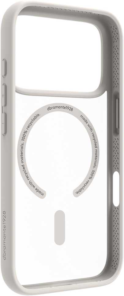 Dėklas dbramante D Bramante Grenen MS - iPhone 17 Pro - Baltas