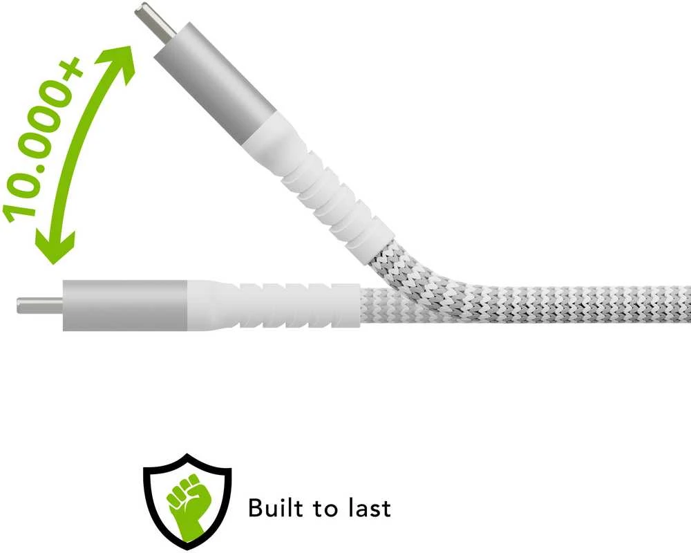 dbramante1928 – BRD įkrovimo laidas – USB-C–Lightning, 1,2 m – baltas