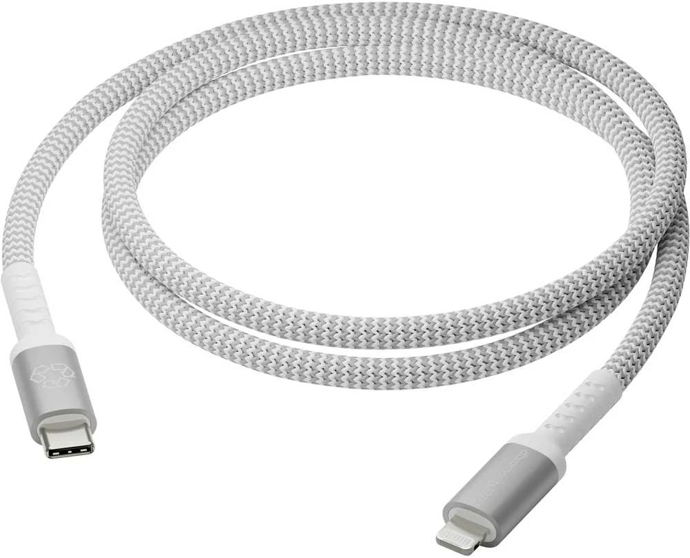 dbramante1928 – BRD įkrovimo laidas – USB-C–Lightning, 1,2 m – baltas