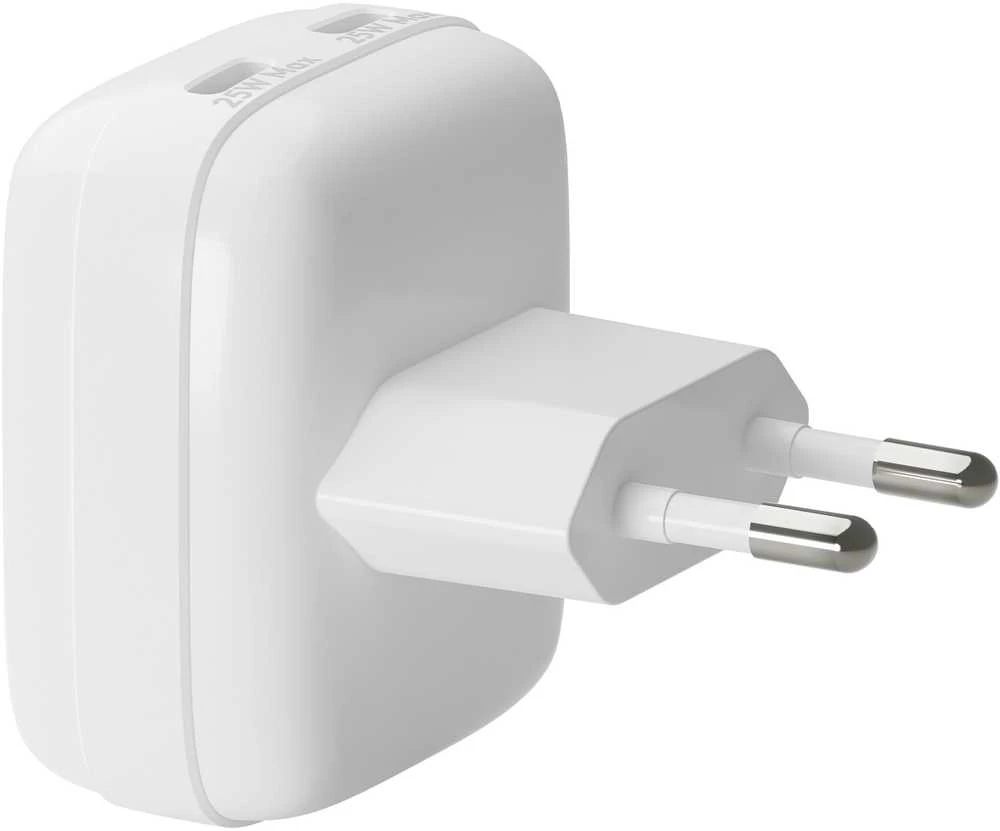 dbramante1928 – „Re-charge Pro“ – plokščias sieninis įkroviklis, skirtas ES, 2xUSB-C, 25W-W
