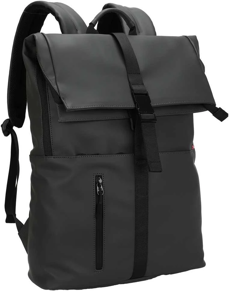 Dbramante1928 BROADWAY - BACKPACK 16" ICON - FOREST SHADOW