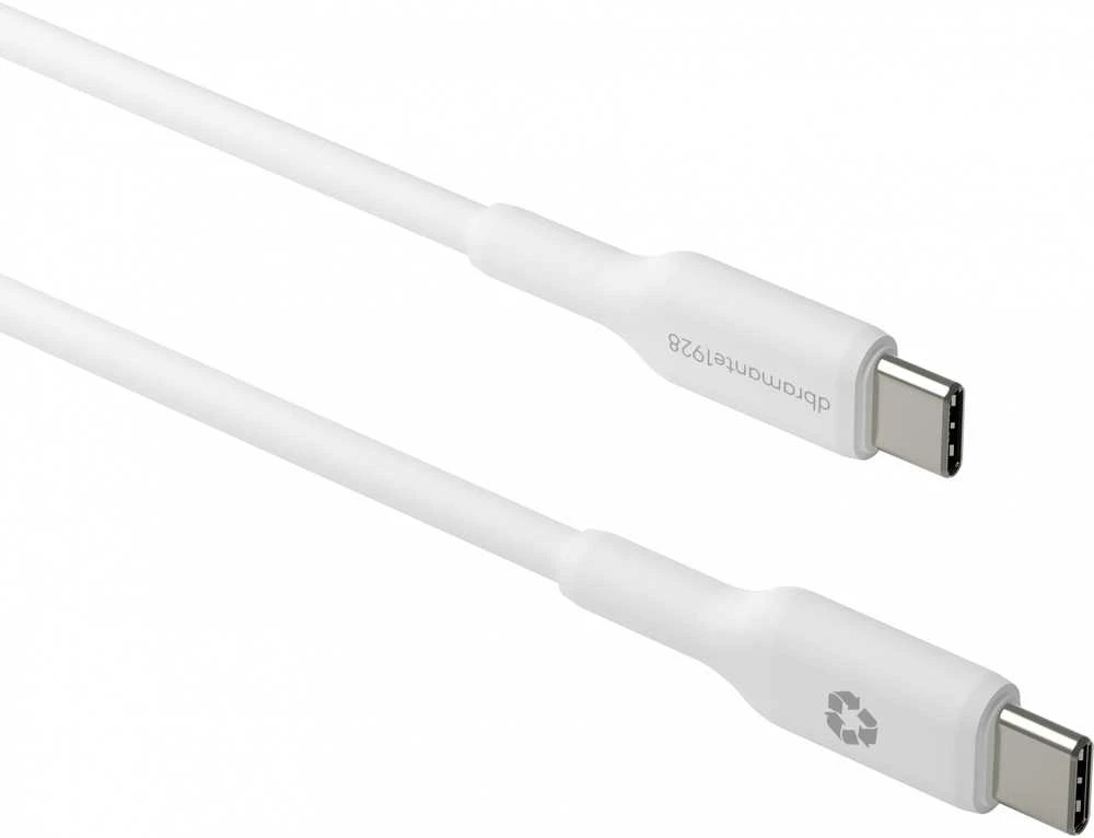Kabelis USB dbramante CB10CCWH4357 kabelis USB 2 m USB C Baltas
