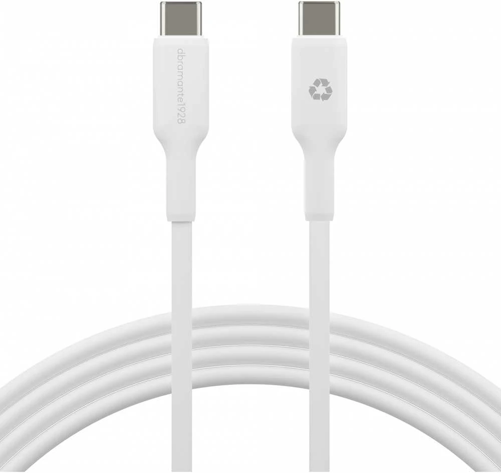 Kabelis USB dbramante CB10CCWH4357 kabelis USB 2 m USB C Baltas