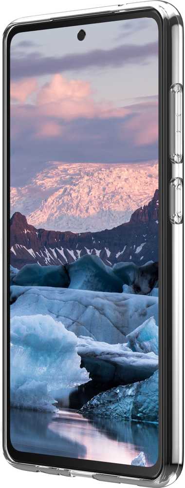 Dėklas D Bramante Bulk tylna osłona do telefonu komórkowego, 100 % recyklingowy termoplastyczny poliuretan (TPU) permatomas, fur Samsung Galaxy A52, A52 5G, A52s 5G