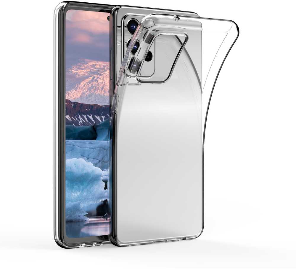 Dėklas D Bramante Bulk tylna osłona do telefonu komórkowego, 100 % recyklingowy termoplastyczny poliuretan (TPU) permatomas, fur Samsung Galaxy A52, A52 5G, A52s 5G