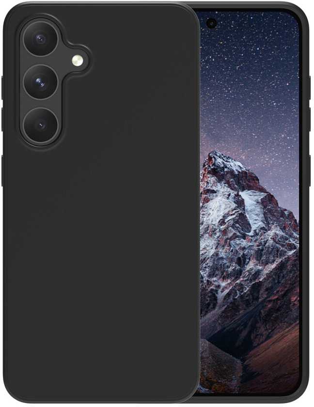 Dėklas Dbramante1928 D Bramante Nuuk - Tylny pokrowiec na telefon juoda - Bulk - fur Samsung Galaxy S24