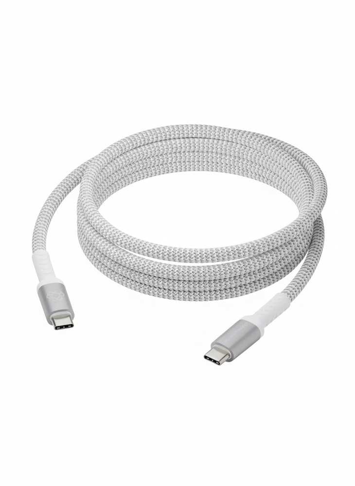 Kabelis USB dbramante re-charge Pro - Kabelis Lightning męski do Lightning męski - 2 m - balta