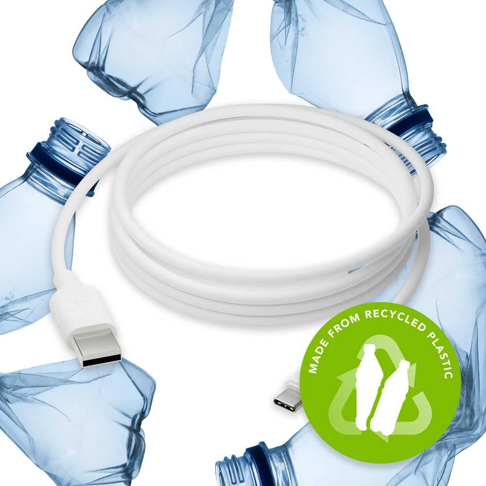 dbramante1928 – Įkrovimo – Laidas – USB-A į USB-C, 2,5 m – Baltas