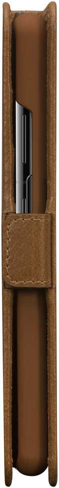 Dėklas D Bramante dbramante1928 Copenhagen Slim - Flip-Okładka na telefon - skóra su fakturą - jasnobrązowy - do Samsung Galaxy A52