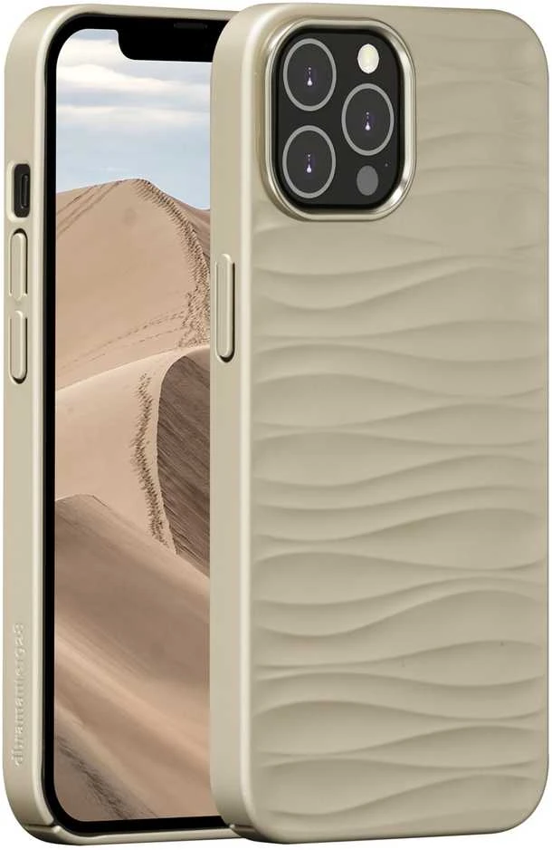 Dėklas D Bramante dbramante1928 Dune - Tylna osłona na telefon - 100 % plastikinis su recyklingu - smėlio - dla Apple iPhone 14 Pro Max (DU67WASA5629)