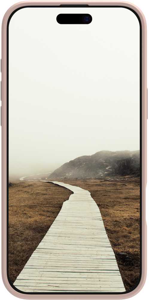 Dėklas Dbramante1928 D Bramante Greenland Pro MagSafe - iPhone 16 - Rožinė Sand