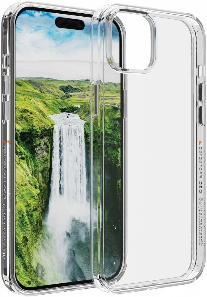 Apple iPhone 15 Iceland Ultra D3O skaidrus dėklas, pagamintas Dbramante1928, permatomas