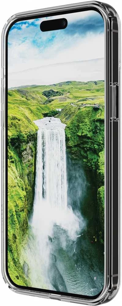 Apple iPhone 15 Iceland Ultra D3O skaidrus dėklas, pagamintas Dbramante1928, permatomas