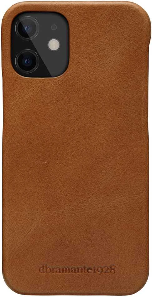 Dėklas DBRAMANTE1928 LYNGE - IPHONE 12 5.4? - TAN