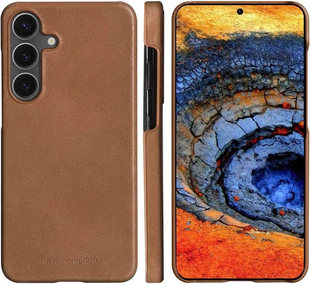 Dbramante1928 Lynge apsauginis dėklas Galaxy S25, rudas