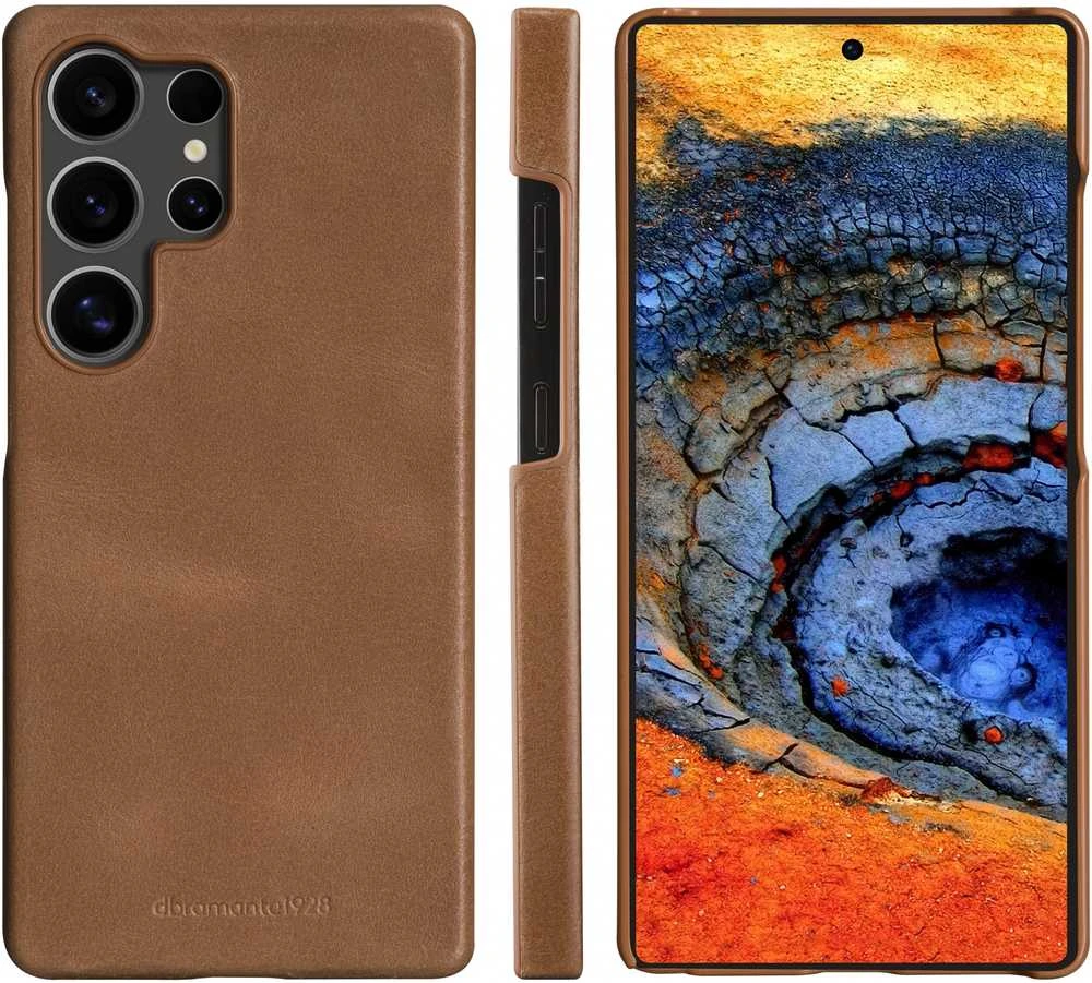 Dbramante1928 Lynge apsauginis dėklas Galaxy S25 Ultra, rudas