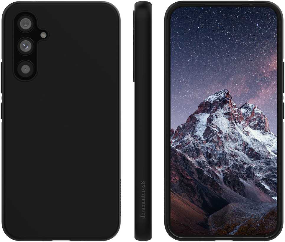 Dėklas D Bramante dbramante1928 Bulk - Nuuk - Galaxy A54 - Juodas, Cover, Samsung, Galaxy A54, 16.3 cm (6.4''), Juodas