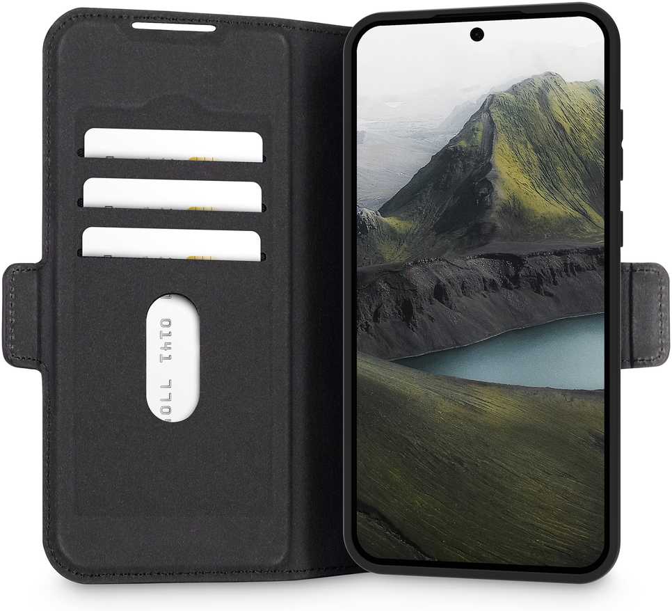 dbramante1928 Oslo Pro atverčiamas dėklas, skirtas Samsung Galaxy S25 – juodas